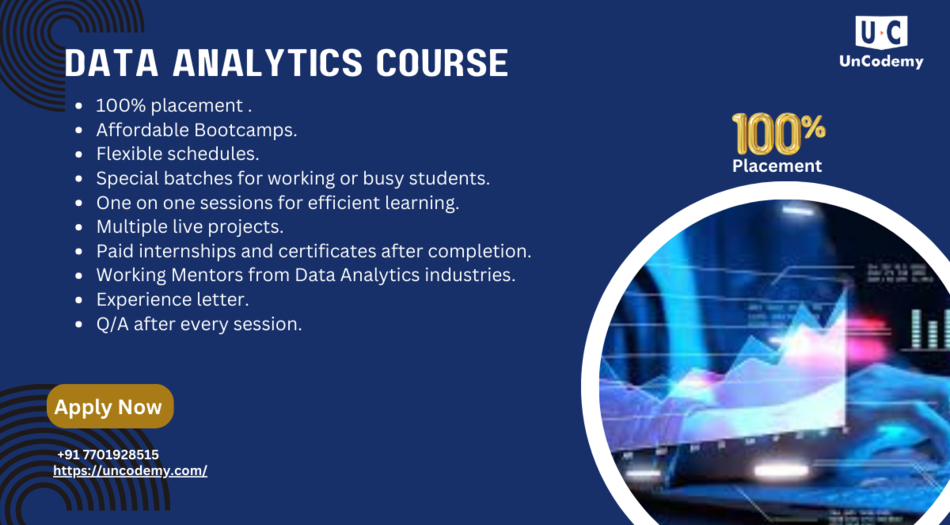 In-demand Skills: Excel in Data Analytics with Our Specialized Course